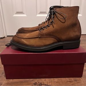 To Boot New York - brown suede lace up boot size 10.5